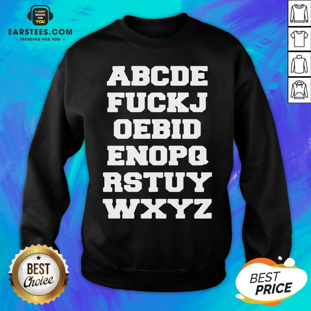 Good Joe Biden Alphabet T-Shirt - Image 5