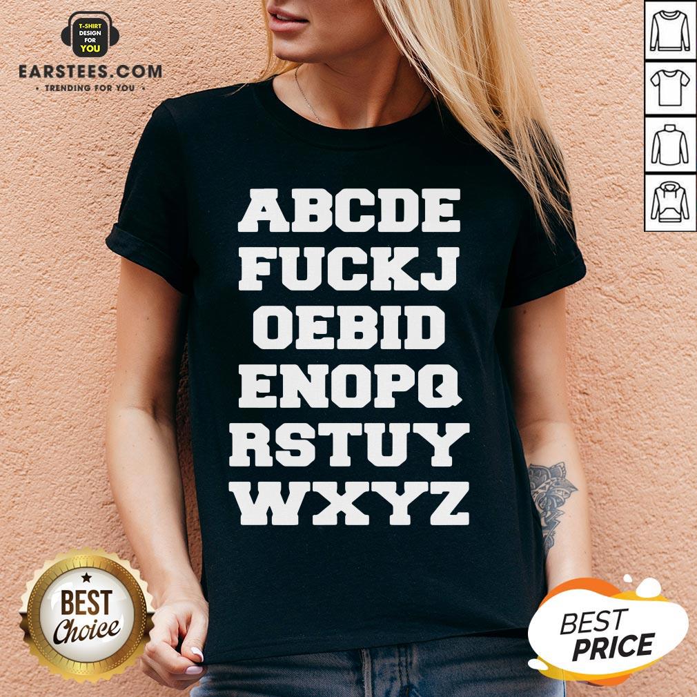 Good Joe Biden Alphabet T-Shirt - Image 3