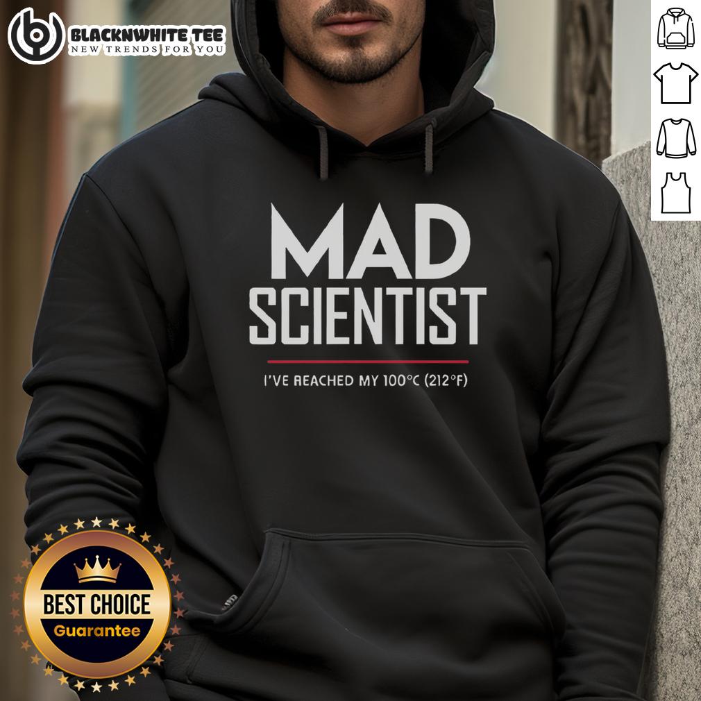 Official Mad Scientist University I've Reached My 100C T-Shirt - Image 2