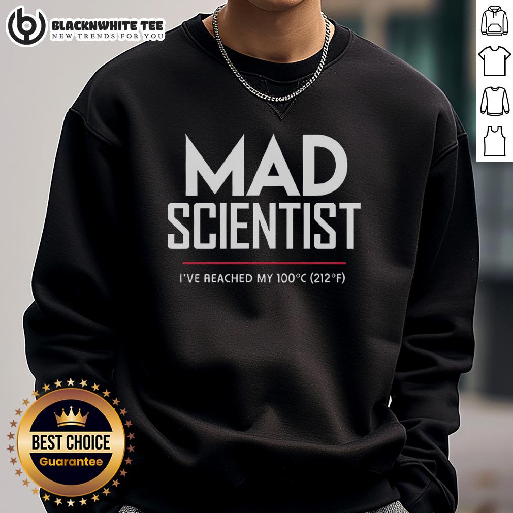 Official Mad Scientist University I've Reached My 100C T-Shirt - Image 5