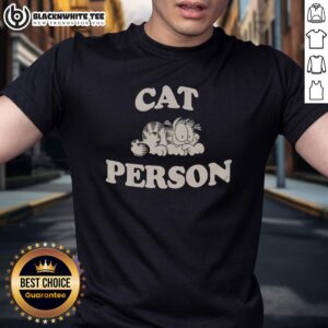 Pretty Garfieid Cat Person T-Shirt