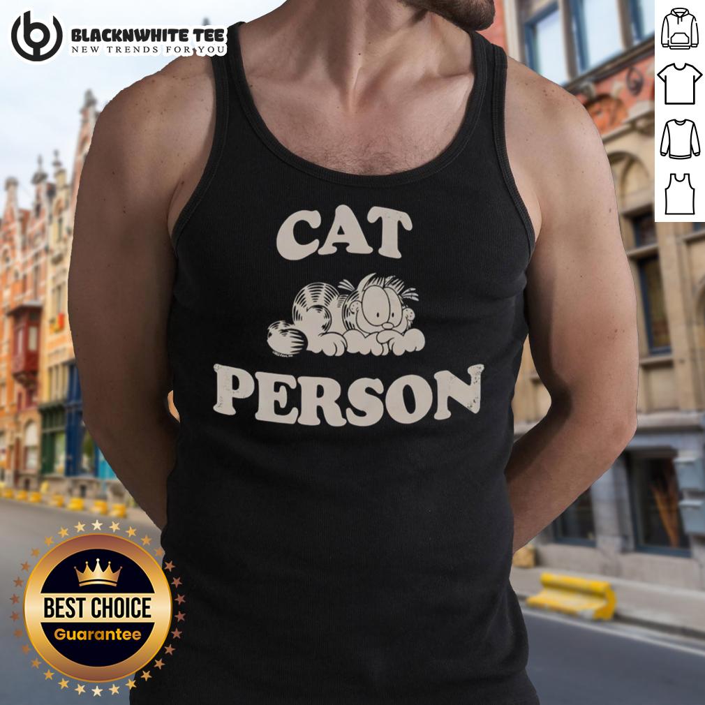 Pretty Garfieid Cat Person T-Shirt - Image 3