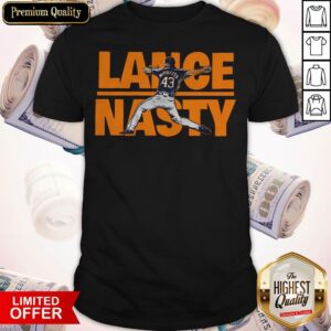 Top Lance Nasty Houston Baseball Shirt