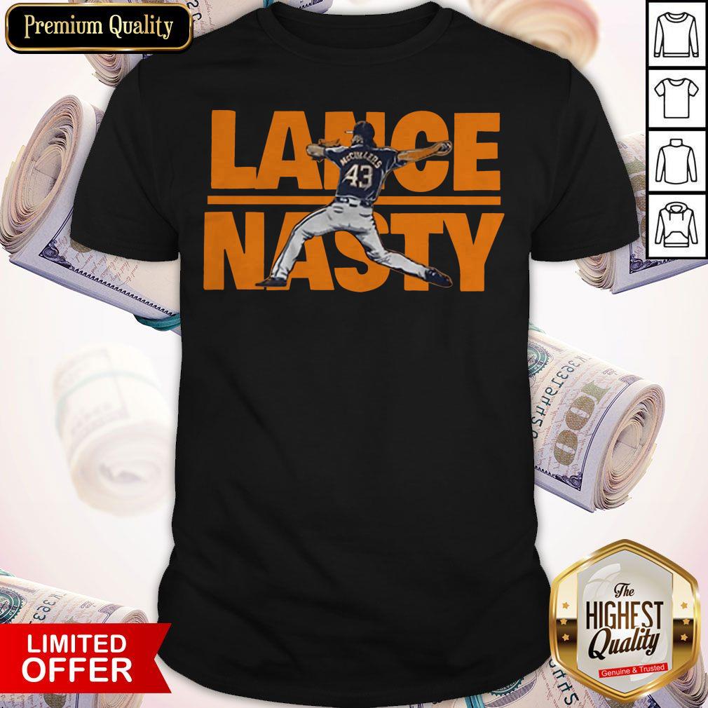 Top Lance Nasty Houston Baseball Shirt