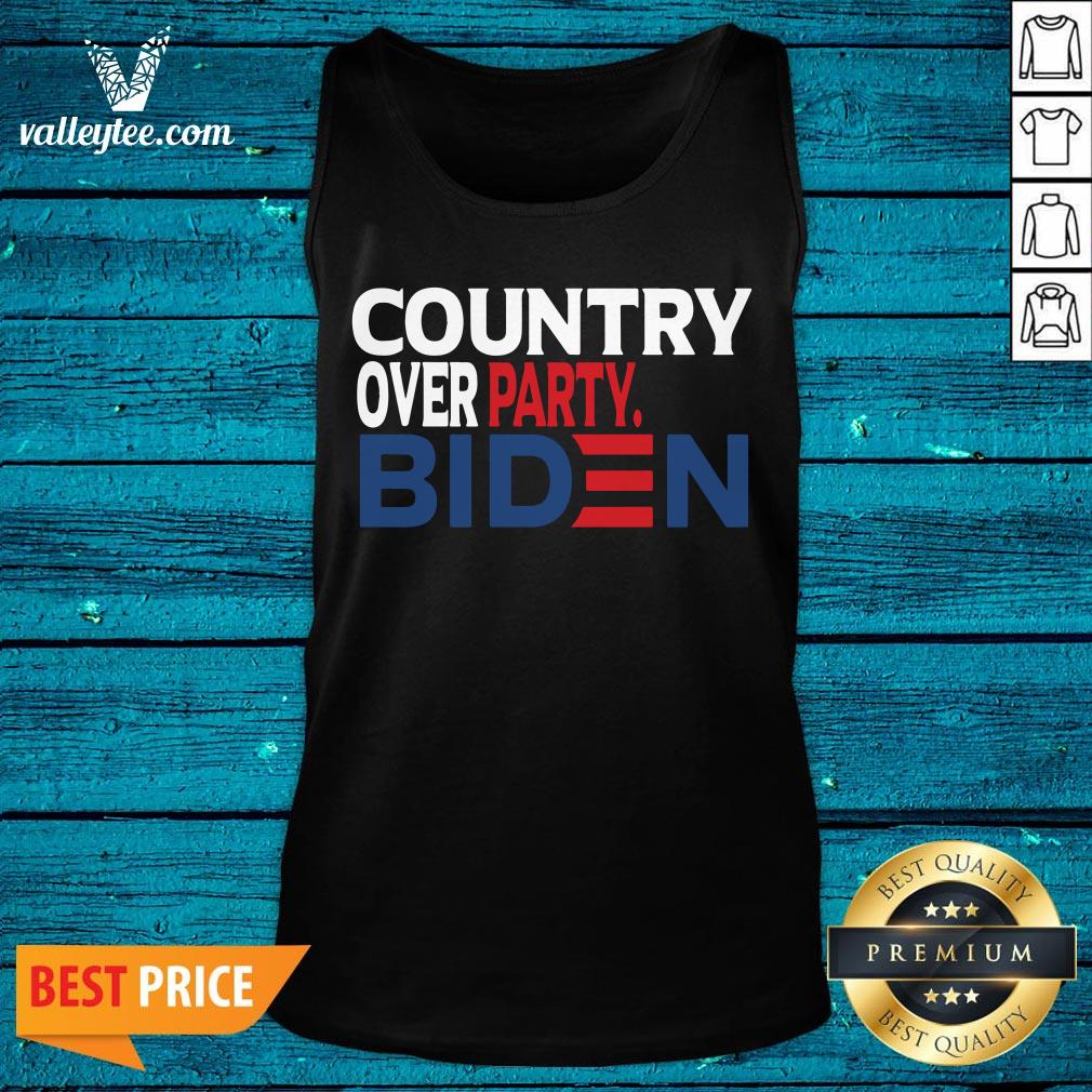 Beautiful Country Over Party Biden Election Shirt - Image 2