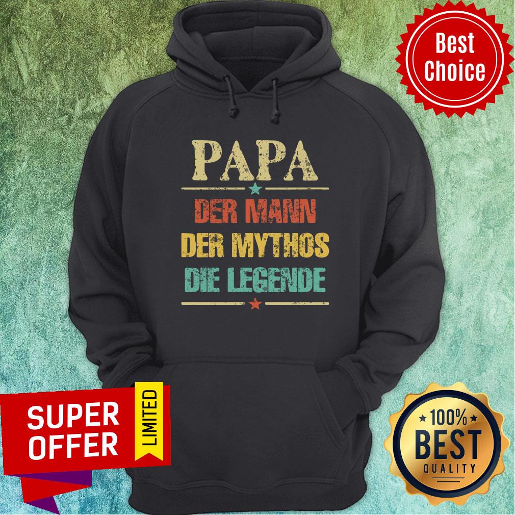 Papa Der Mann Der Mythos Die Legende Shirt - Image 2