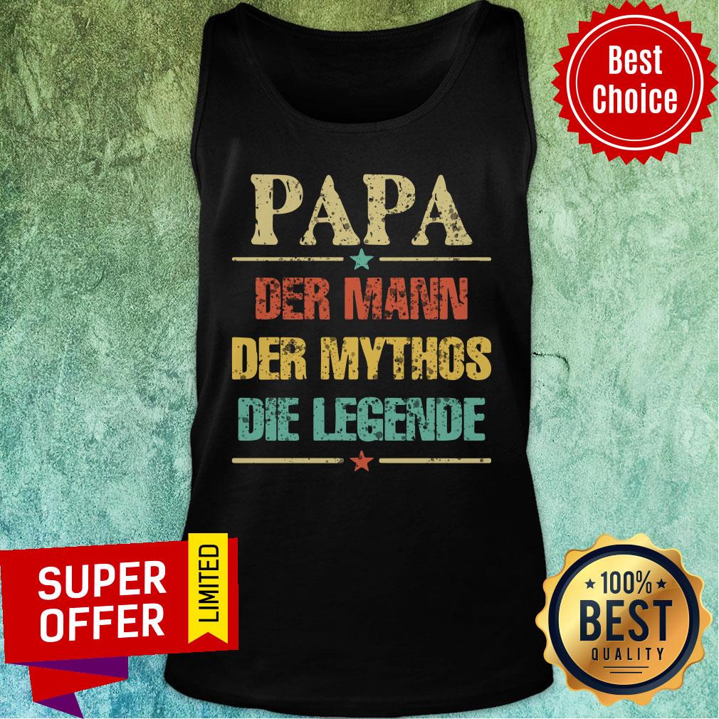 Papa Der Mann Der Mythos Die Legende Shirt - Image 4