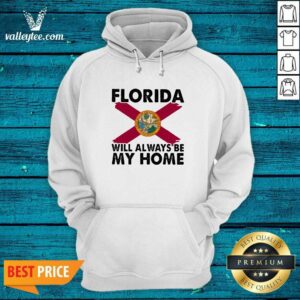 Alternative view of Happy Florida Will Always Be My Home Logo Shirt