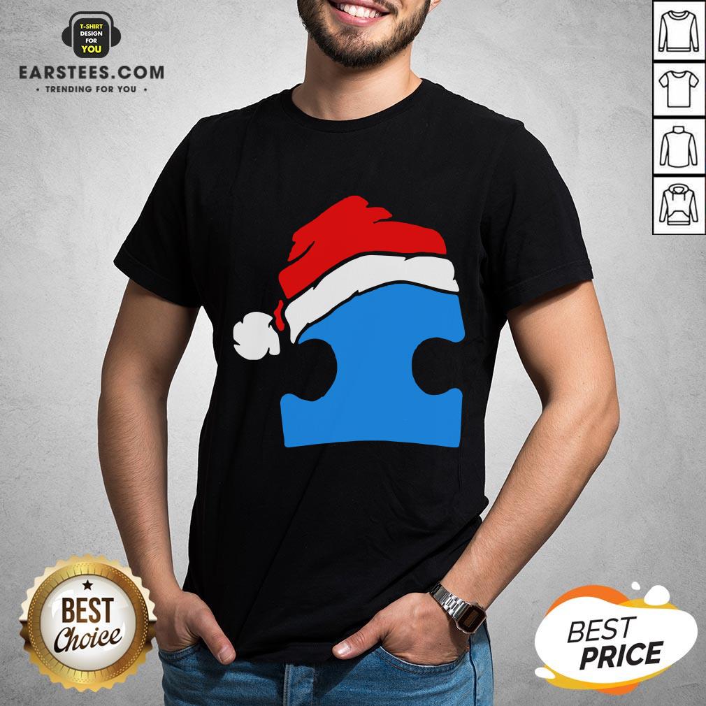 Premium Santa Autism Christmas Shirt