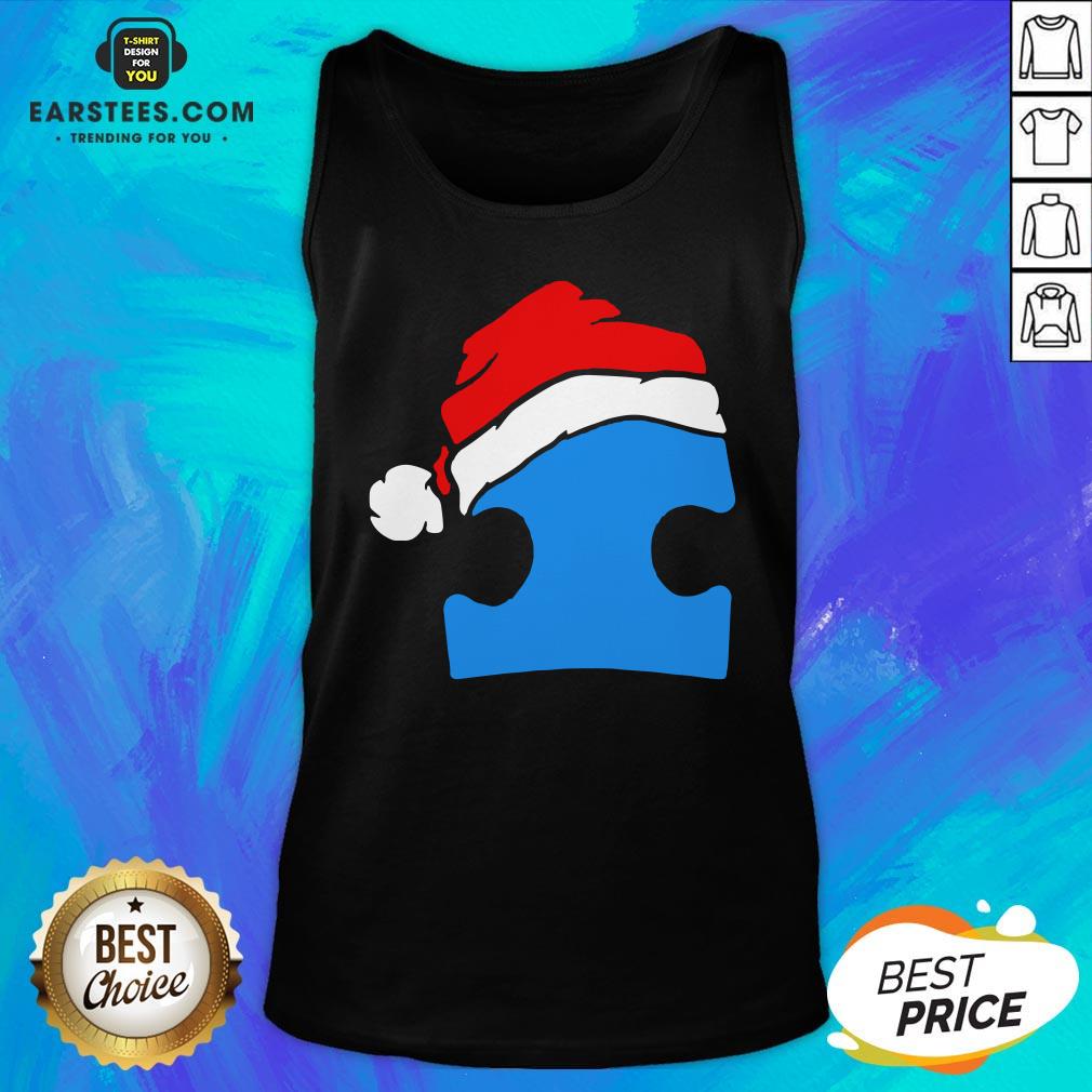 Premium Santa Autism Christmas Shirt - Image 4