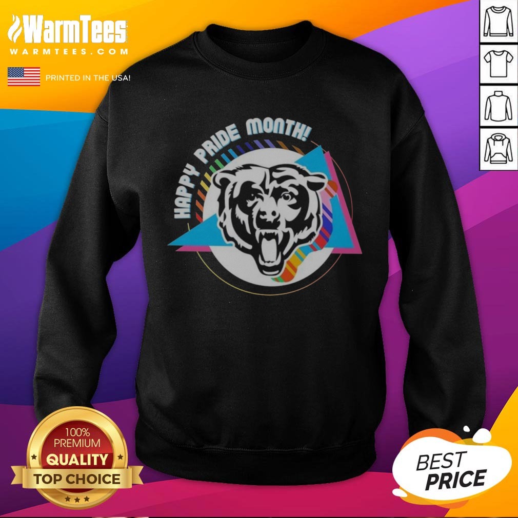 Top Chicago Bears Happy Pride Month Logo Shirt - Image 4