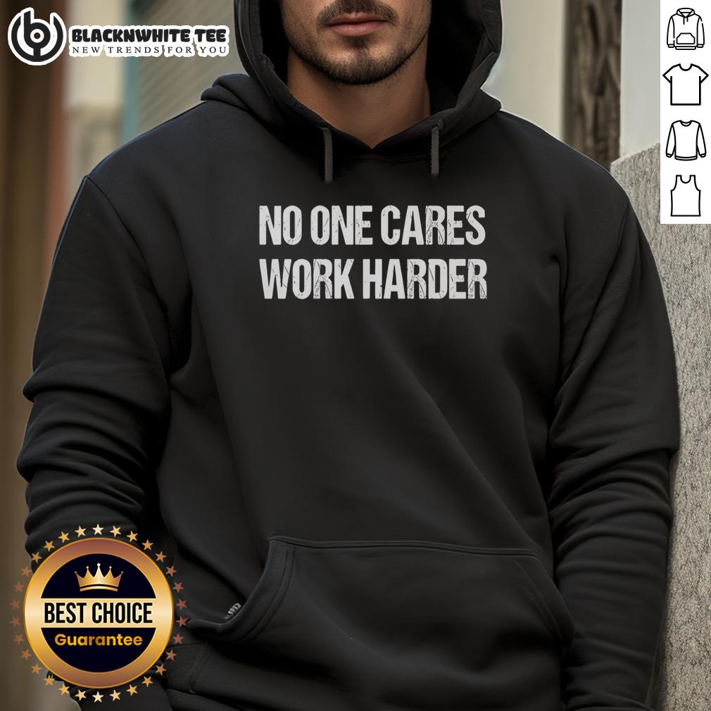 Good Bryson DeChambeau No One Cares Work Harder Retro T-Shirt - Image 2