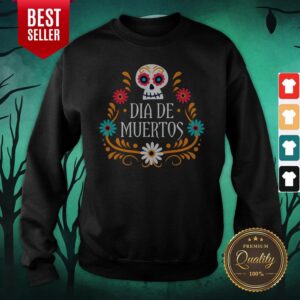 Alternative view of Skull Day Of The Dead Mexican Holiday Shirt