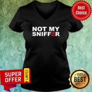 Alternative view of Awesome Not My Sniffer President Trump Biden Election Shirt