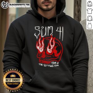 Alternative view of Top Sum 41 Tour Of The Setting Sum Skull T-Shirt