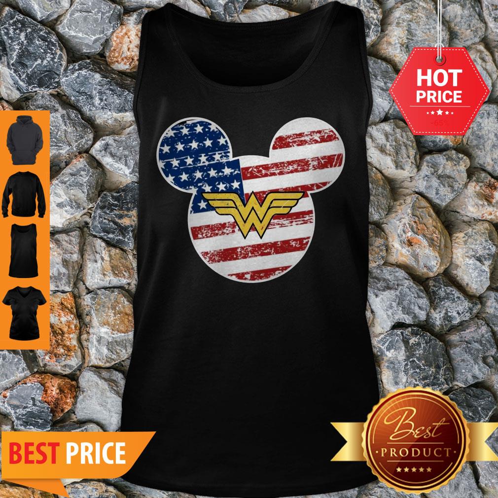 Nice Wonder Woman Disney Mickey Mouse Shirt - Image 3