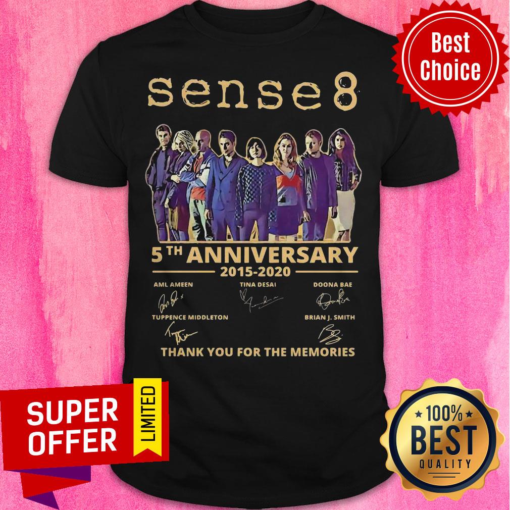Sense 8 5th Anniversary 2015 2020 Thank You For The Memories Shirt