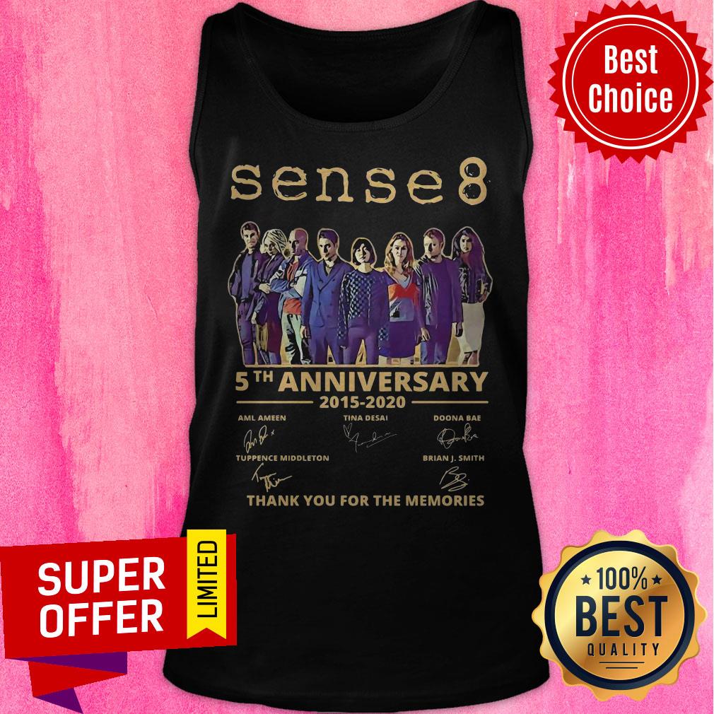 Sense 8 5th Anniversary 2015 2020 Thank You For The Memories Shirt - Image 3