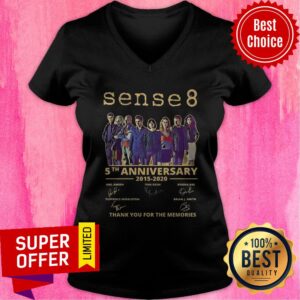 Alternative view of Sense 8 5th Anniversary 2015 2020 Thank You For The Memories Shirt