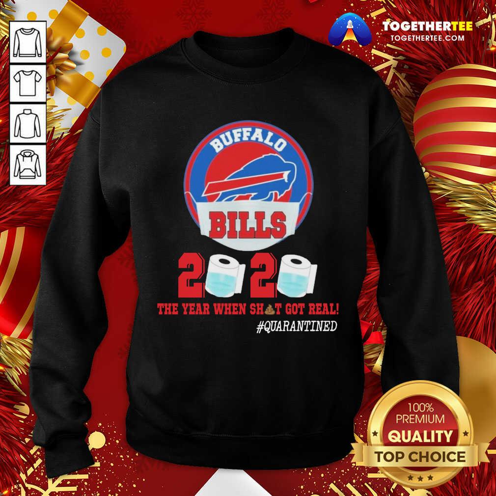 Hot Buffalo Bills Face Mask 2020 Toilet Paper The Year When Shit Got Real #Quarantined Shirt - Image 4