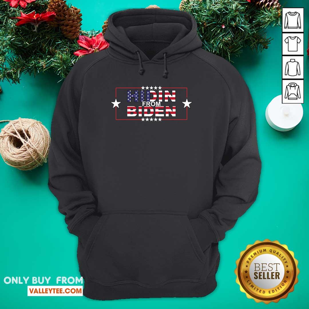 Attractive Hidin From Biden American Flag Shirt - Image 3