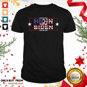 Attractive Hidin From Biden American Flag Shirt