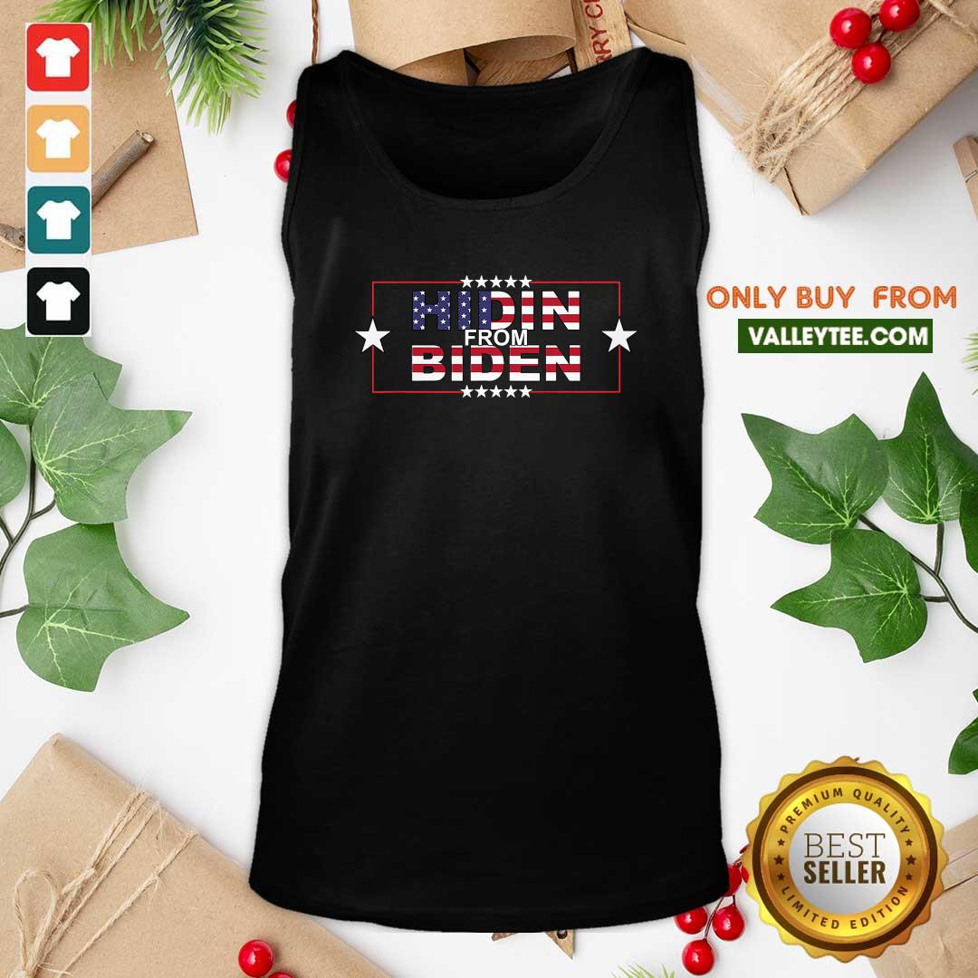 Attractive Hidin From Biden American Flag Shirt - Image 5