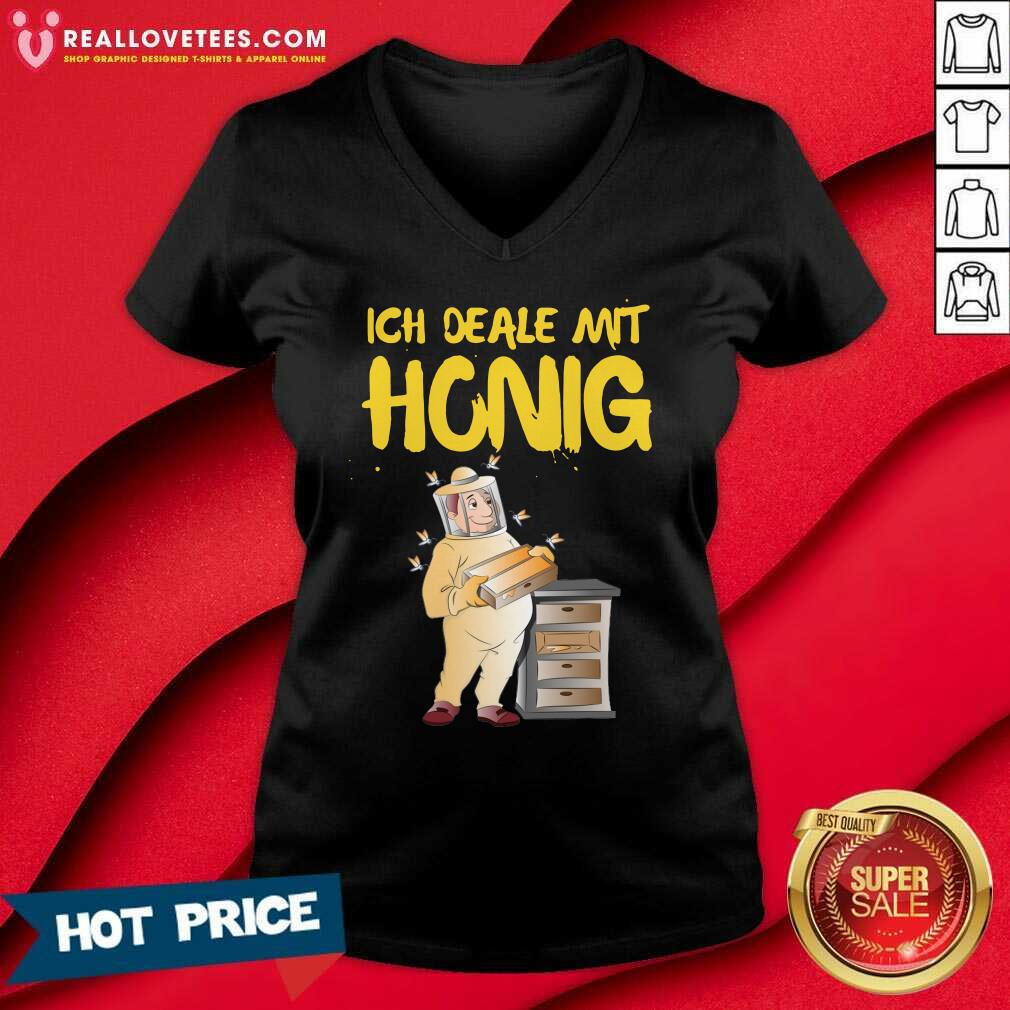 Top Beekeeper Ich Deale mit Honigharvest Hobby Beekeeper Shirt - Image 5