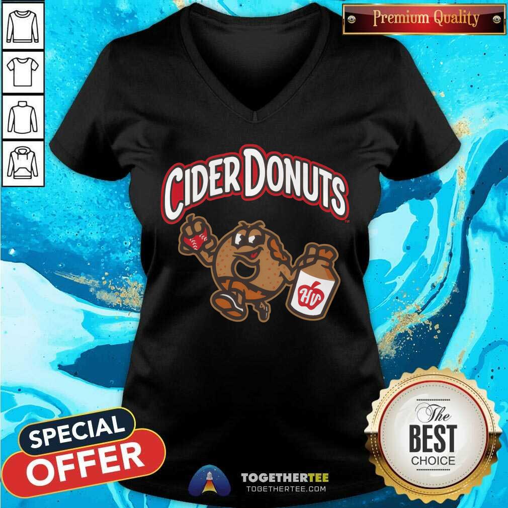 Pretty Cider Donuts Sueded Classic T-Shirt - Image 4