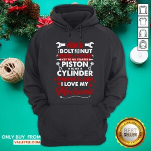 Alternative view of Hes Bolt Nut Spank Plug Piston Cylinder Shirt