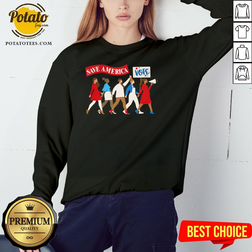 Beautiful Save America Vote Shirt - Image 4