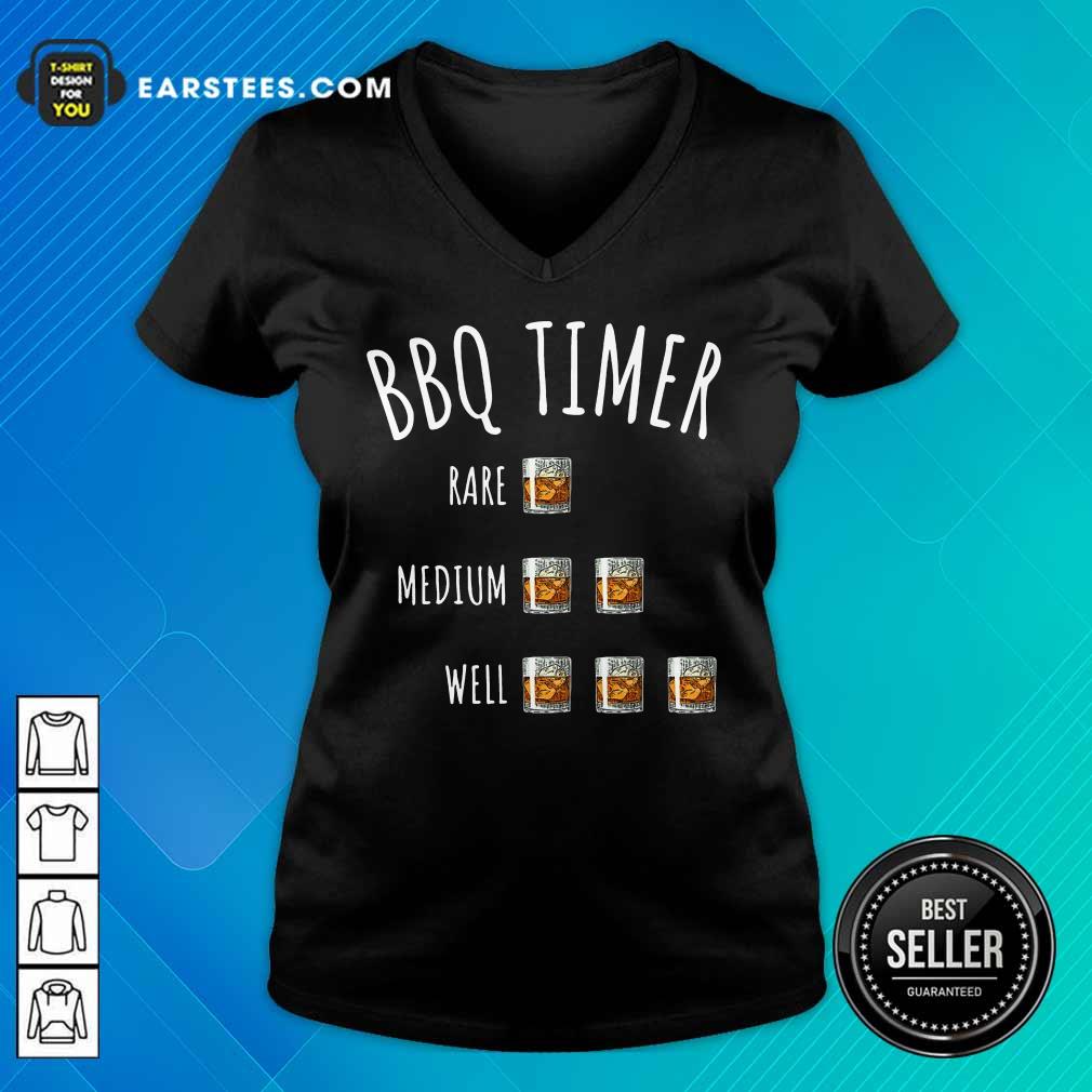 Nice BBQ Timer Rare Medium Well Shirt - Image 5