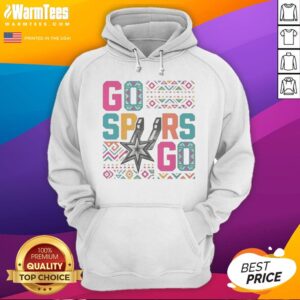 Alternative view of San Antonio Spurs Go Spurs Go Logo Basketball Team NBA Graphic Shirt