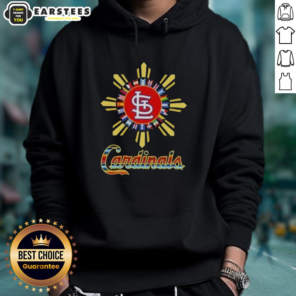 Awesome St.Louis Cardinals X Hispanic T-Shirt - Image 2