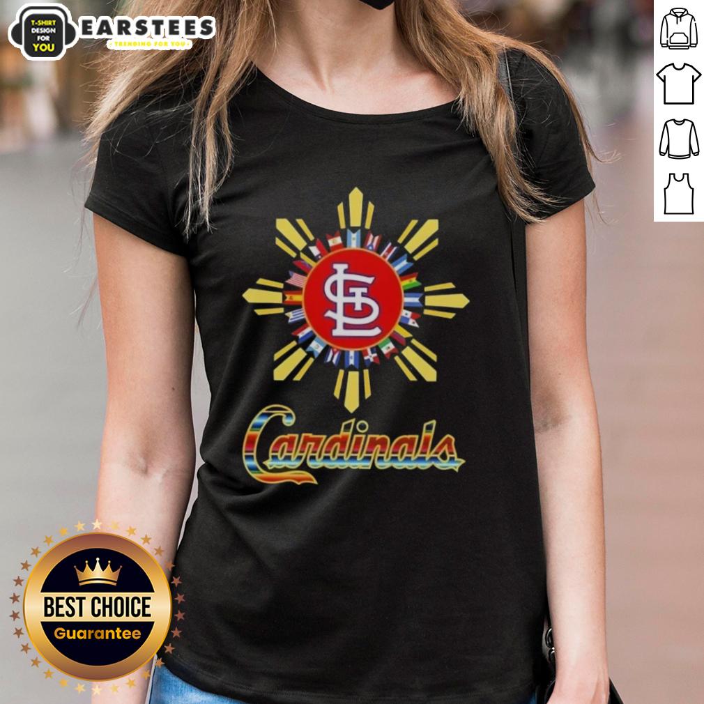 Awesome St.Louis Cardinals X Hispanic T-Shirt - Image 3