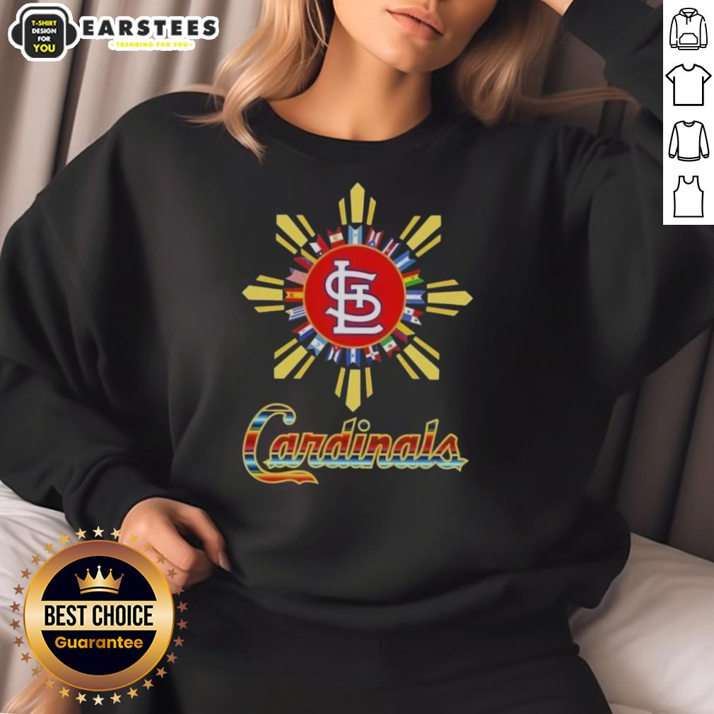 Awesome St.Louis Cardinals X Hispanic T-Shirt - Image 5