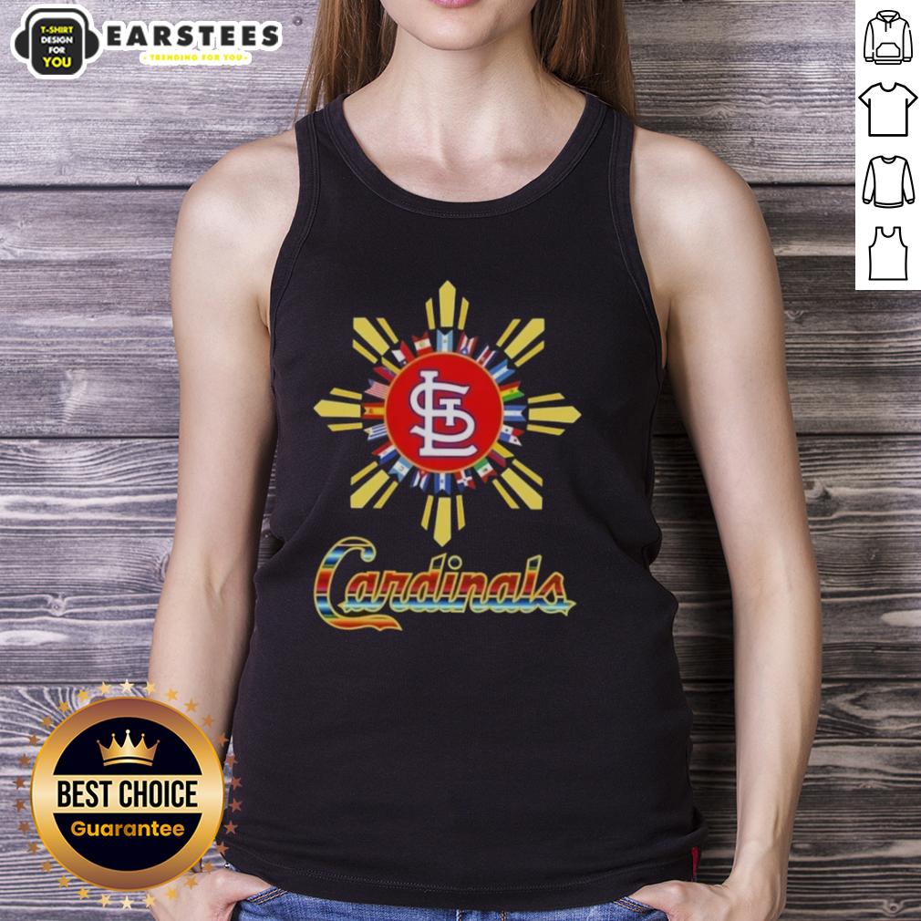 Awesome St.Louis Cardinals X Hispanic T-Shirt - Image 4