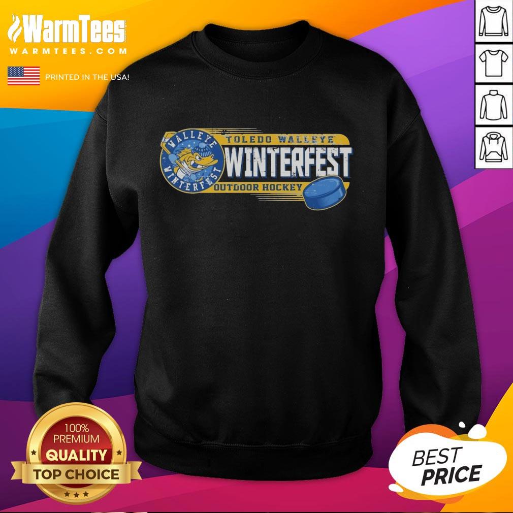 Nice Toledo Walleye Winterfest Outdoor Hockey Vintage T-Shirt - Image 5