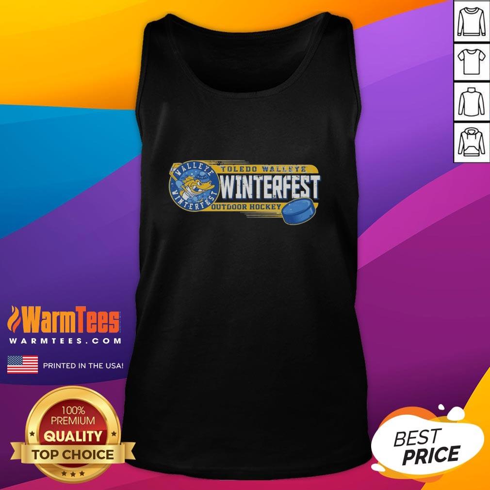 Nice Toledo Walleye Winterfest Outdoor Hockey Vintage T-Shirt - Image 4