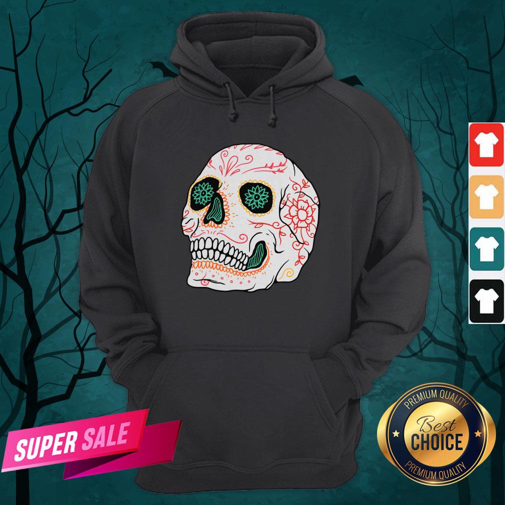 The Mexican Sugar Skull Day Of Dead Shirt - Image 3