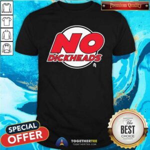 Funny No Dickheads New Jersey Devils T-Shirt