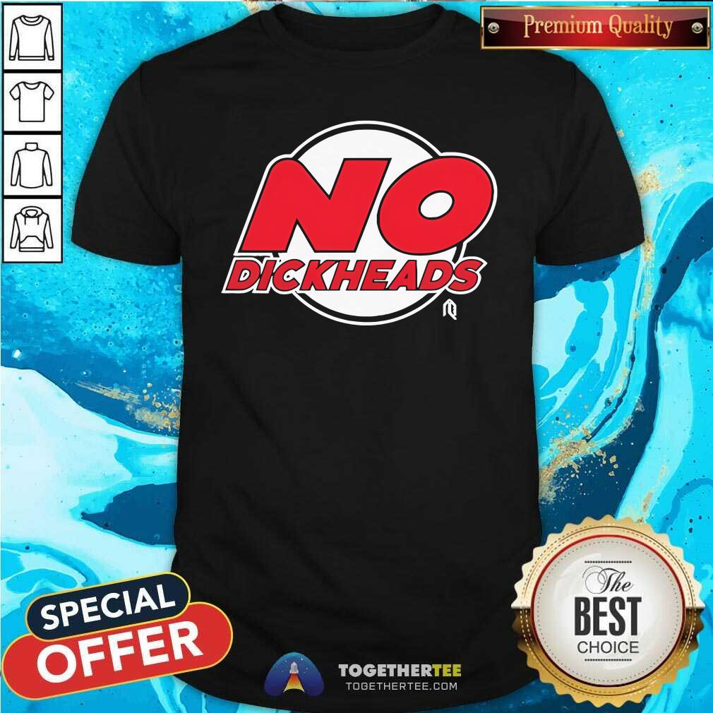Funny No Dickheads New Jersey Devils T-Shirt