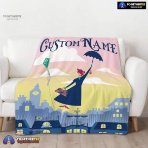 Alternative view of Official Mary Poppins Returns Holiday Blanket Fleece Customized Blanket