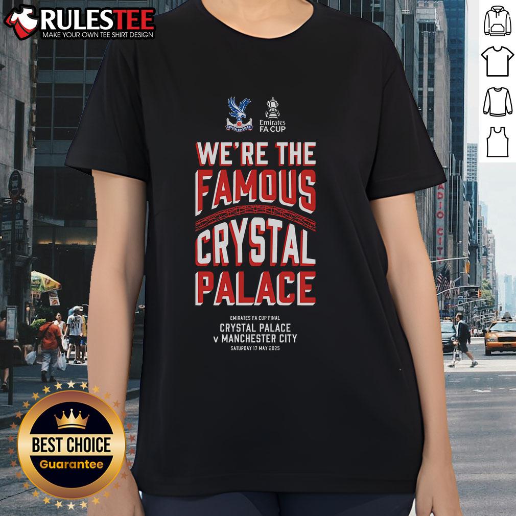 Awesome We're The Famous Crystal Palace Final Junior T-Shirt - Image 3