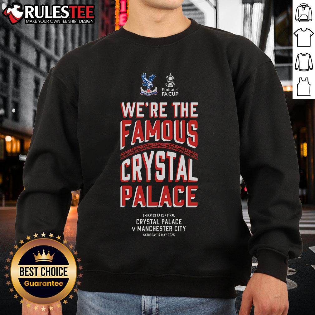 Awesome We're The Famous Crystal Palace Final Junior T-Shirt - Image 5