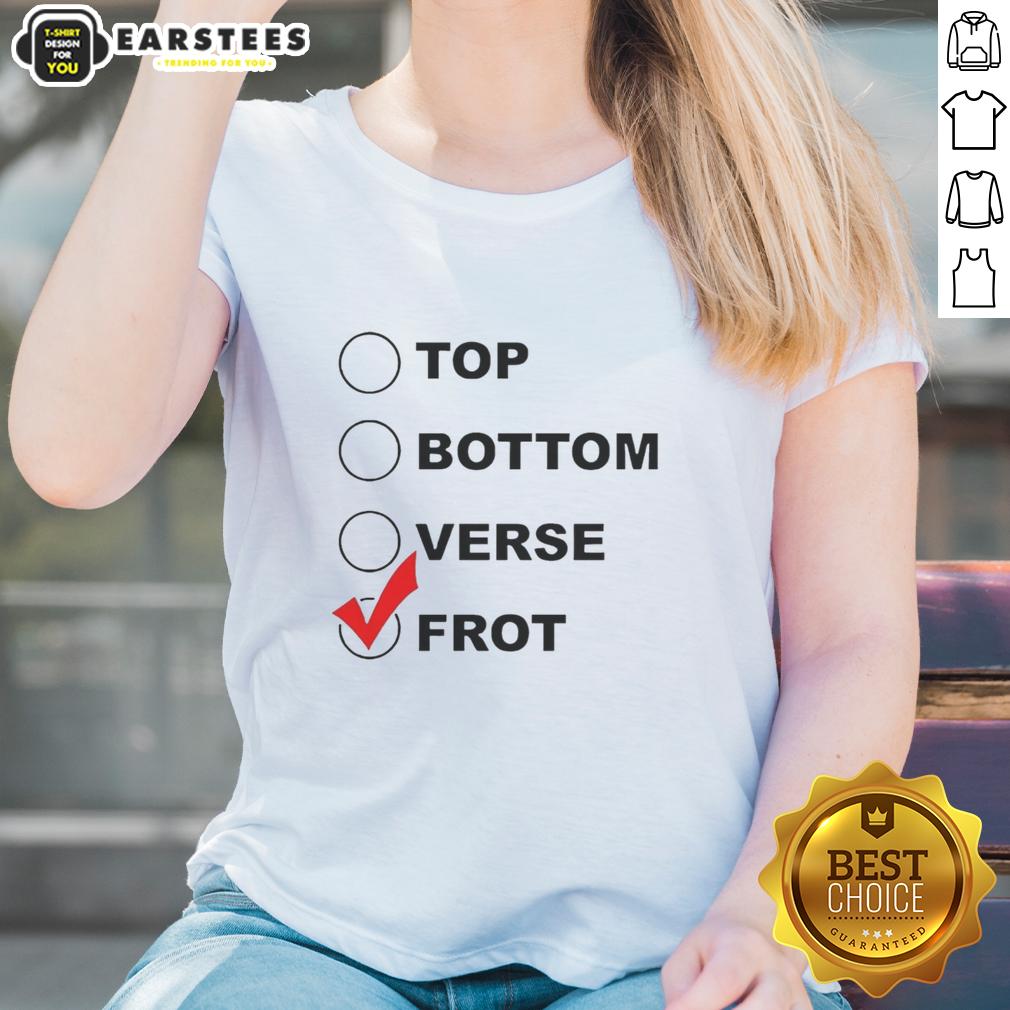 Nice Top Bottom Verse Frot T-Shirt - Image 3