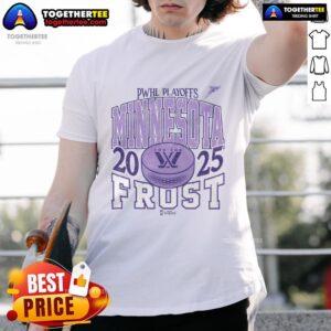 Official Minnesota Frost Adult Stadium Essentials Playoffs City Revolution 25 Urban T-Shirt