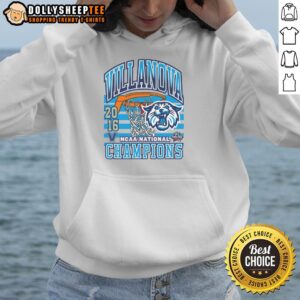 Alternative view of Top Villanova Wildcats Past Champs Tourney Win T-Shirt
