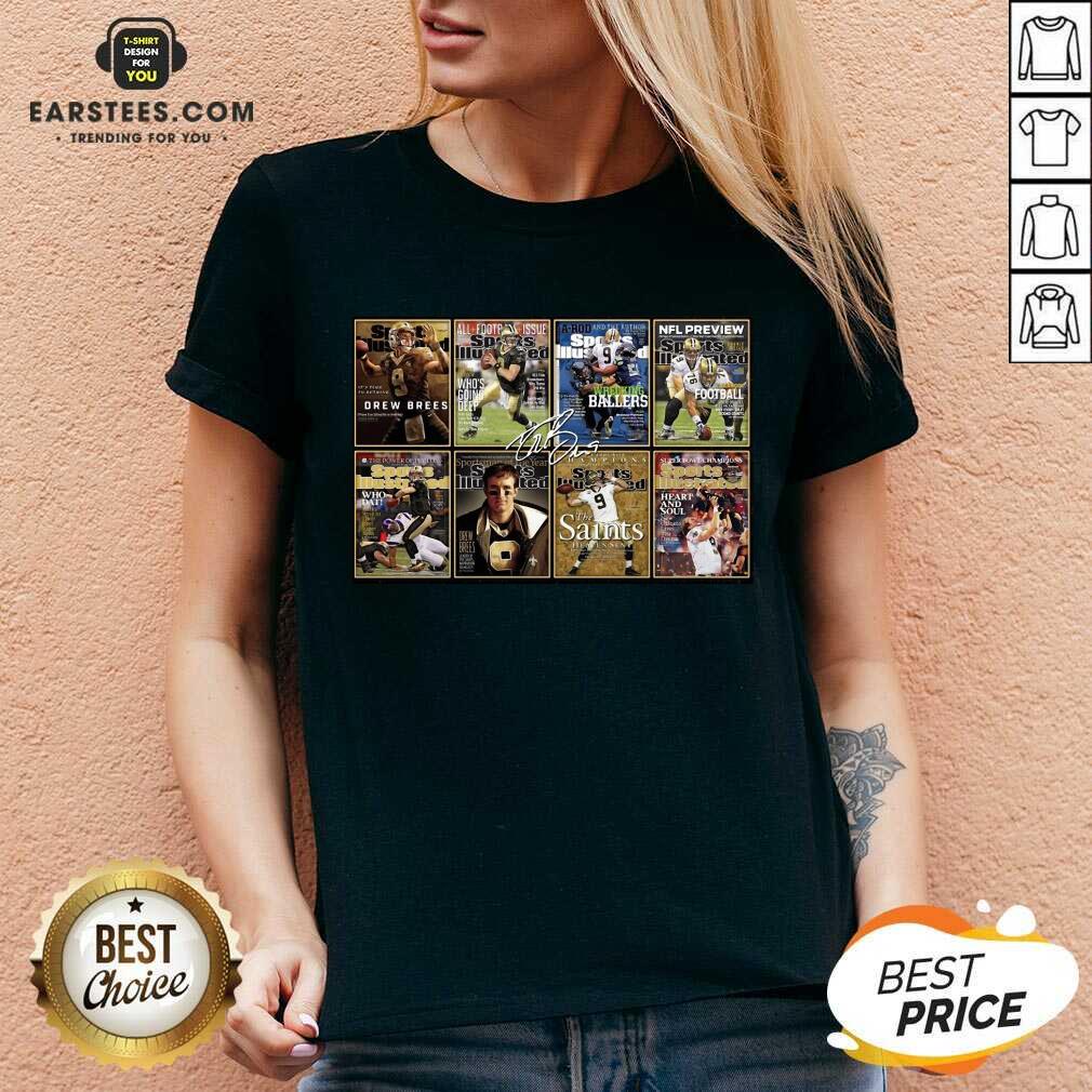 Nice Drew Brees New Orleans Saint Poster Shirt - Image 5