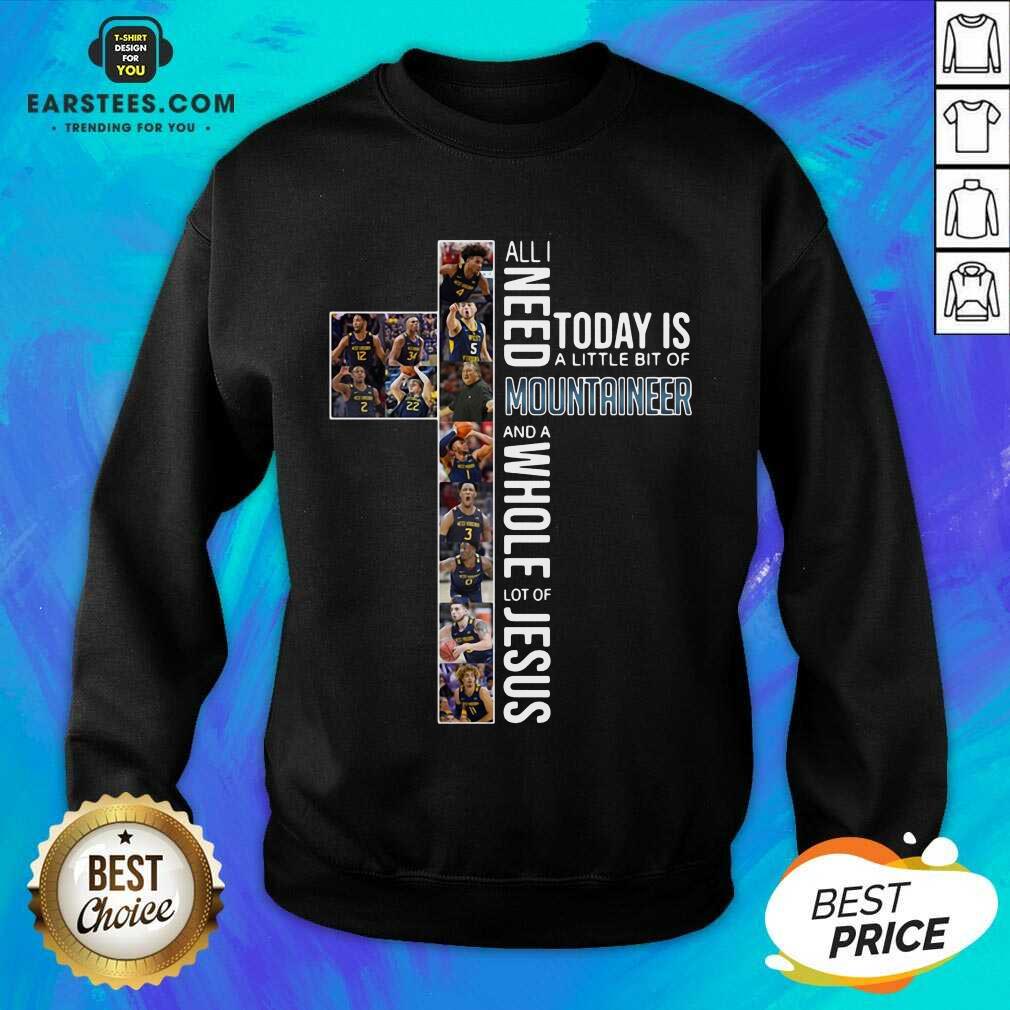 Original West Virginia Mountaineers Jesus Shirt - Image 3
